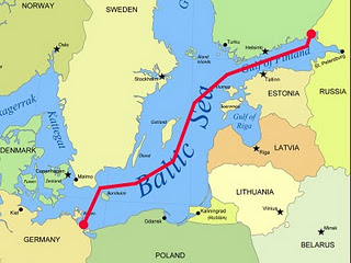 Газопровод Nord Stream в Сосновом Бору