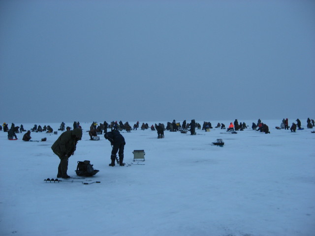 Зимняя рыбалка на Ладоге