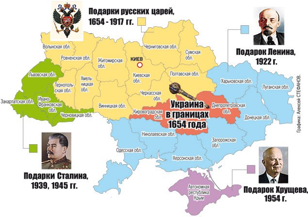Русские города Украины